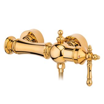 شیر سرویس بهداشتی شیرآلات بهداشتی قهرمان مدل نگین طلایی