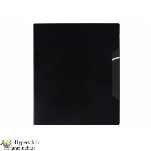 آلبوم کارت ویزیت پاپکو (Papco) مدل متالیک قابدار 384 برگی کد CH – 384 – BC رنگبندی (مشکی - قهوه ای - مسی -طلایی-زرد-بنفش-زرشکی )