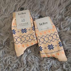 جوراب ساقدار اسپرت طرح دار کریسمس تک رنگ