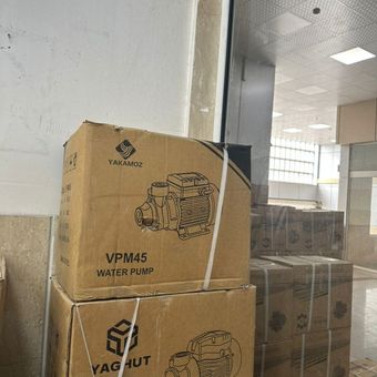 پمپ نیم اسب محیطی VPM45 برند یاکاموز کارتن 6 عددی