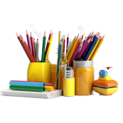 کتاب، لوازم تحریر و هنر