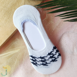 جوراب کالجی زنانه سفید مشکی وارداتی