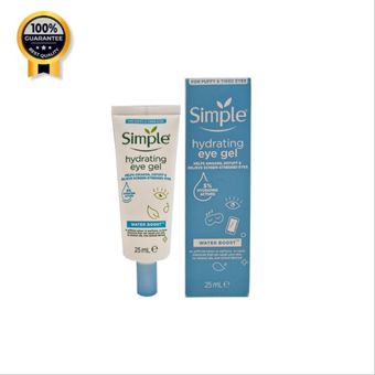 ژل دور چشم سیمپل SIMPLE اورجینال water boost حجم 25 میل