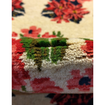 پادری دستباف تمام پشم (نقشه گل فرنگ ) کد 6063