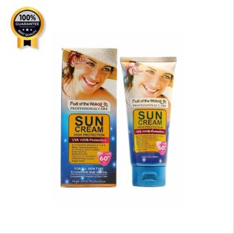 کرم ضدآفتاب ووکالی Wokali ویژه بزرگسالان SPF60 حجم 130 میل