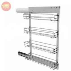 سبد سوپر ریل پهلو 3 طبقه پلاتین