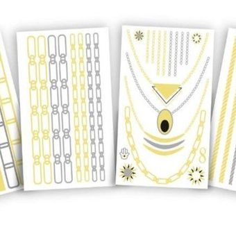 تتو موقت بدن مدل hot jewels