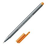 روان نویس نوک نمدی  استدلر (STAEDTLER) مدل تریپلاس   Triplus Fineliner کد 334 رنگبندی ( 48 رنگ )