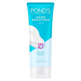 فوم شستشوی صورت ضد آکنه پوندز PONDS مناسب پوست چرب و جوشدار حجم 100 میل