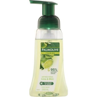 فوم دستشویی پالمولیو Palmolive حاوی عصاره لیمو و نعنا حجم 250 میل