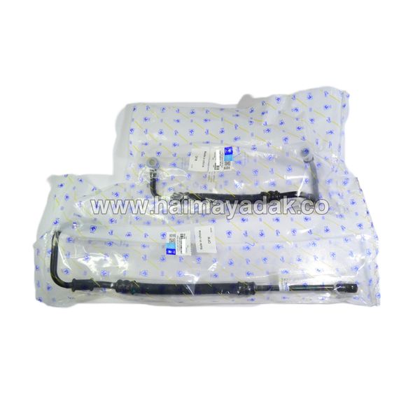 شیلنگ خنک کننده گیربکس ورودی و خروجی اچ سی کراس شرکتی (2عددی)