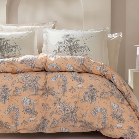 سرویس کاورلحاف 2 نفره 4 تکه یاتاش مدل  Amy