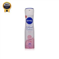 اسپری زنانه ویتامین سی نیوآ Nivea اورجینال Natural radiance حجم 150 میل
