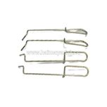 فنر نگهدارنده لنت ترمز عقب اچ سی کراس شرکتی (دست 4عددی)