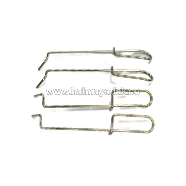 فنر نگهدارنده لنت ترمز عقب اچ سی کراس شرکتی (دست 4عددی)