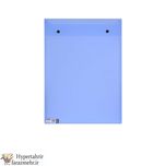 پاکت دکمه دار عمودی پاپکو (Papco) مدل ارکید کدA3-124 سایز  A3 رنگبندی (بی رنگ- دودی -قرمز- زرد- آبی - بنفش- صورتی )