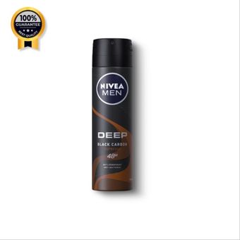 اسپری مردانه نیوآ Nivea اورجینال سری Deep مدل Espresso حجم 150 میلی‌ لیتر