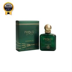 ادکلن پرود آف یو صندلو فرگرانس ورد Fragrance World اورجینال مشابه جورجیا آرمانی استرانگ ویت یو صندل وود حجم 100 میل