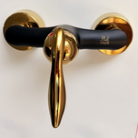 شیر توالت اسناپل مدل رهام | بدنه برنجی، طراحی لوکس و پرلاتور کاهنده مصرف آب