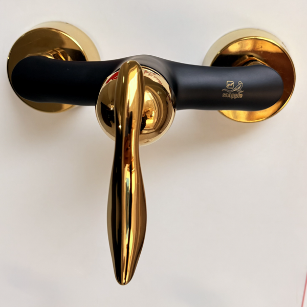 شیر توالت اسناپل مدل رهام | بدنه برنجی، طراحی لوکس و پرلاتور کاهنده مصرف آب