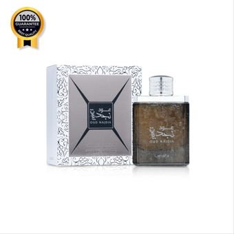 ادکلن عود نجدیه لطافه Lattafa اورجینال Oud Najdia حجم 100 میل