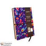 دفتر یادداشت سام( Sam) دنزو سایز  جیبی کشدار 144 برگ در طرح های (پارچه ای -چرمی کلاسیک-پاستلی )