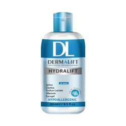 محلول پاک کننده میسلار پوست معمولی و خشک صورت هیدرالیفت برند درمالیفت