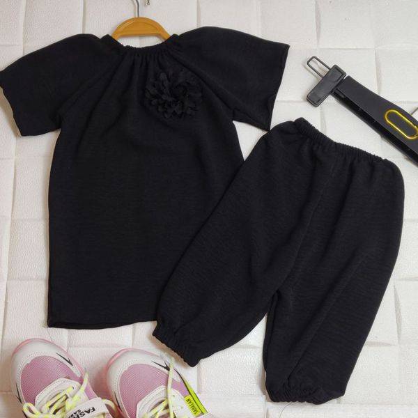 #شومیزشلوارک_دخترانه_شیک
💢شومیزشلوارک دخترانه💢
💢یقه کش تک گل