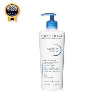 کرم مرطوب کننده بدن آتودرم بایودرما Bioderma اورجینال حجم 500 میل