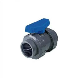 شیر توپی upvc دو سر دنده ویسپار