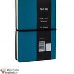 دفتر یادداشت سام( Sam) دنزو سایز وزیری کشدار 144 برگ در طرح های (پارچه ای -چرمی کلاسیک-پاستلی )