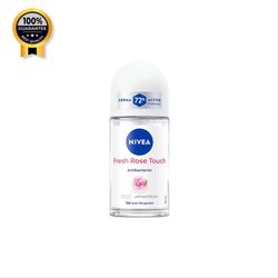 مام رول زنانه نیوآ Nivea اورجینال آنتی باکتریال Fresh Rose touch 72h حجم 50 میل