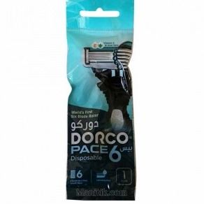 خودتراش دورکو مدل Pace 6 (بسته 1 عددی) DORCO