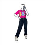 تیشرت وکراپ زنانه