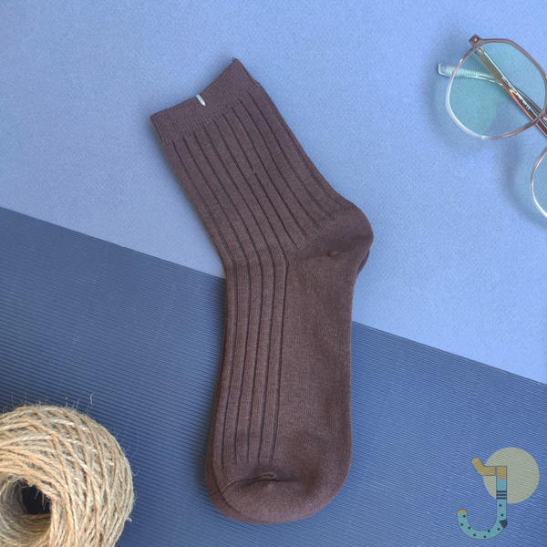 جوراب نیم ساق زنانه کبریتی پهن برند وارداتی