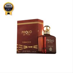 ادکلن پرود آف یو توباکو فراگرنس ورد Fragrance World اورجینال مشابه جورجیا آرمانی استرانگر ویت یو توباکو حجم 100 میل