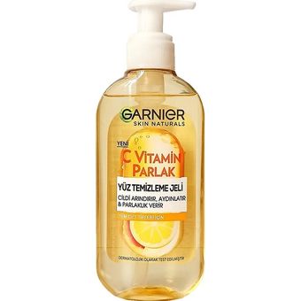 ژل شستشوی صورت گارنیر Garnier مدل ویتامین C حجم200میل