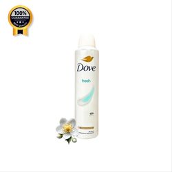اسپری زنانه فرش داو Dove اورجینال Fresh با رایحه گل های تازه و تمیزی حجم 250 میل