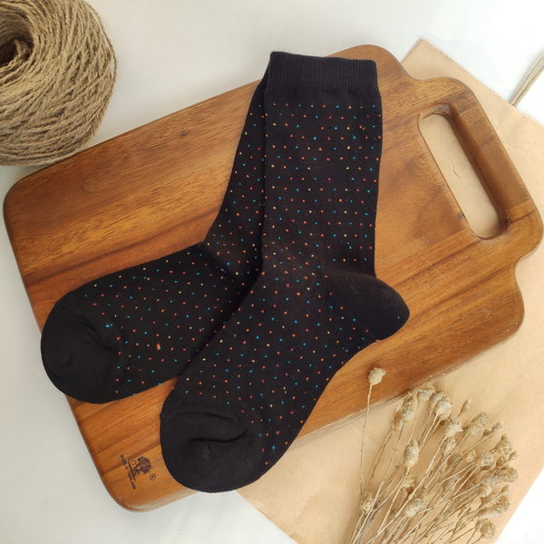 جوراب ساقدار زنانه طرح خالدار ریز برند کالزی لند