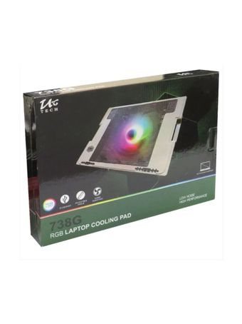 پایه خنک کننده لپ تاپ UCTECH مدل 738G RGB