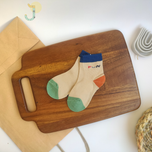 جوراب نیم ساق بچگانه طرحدار برند SUPER D&W