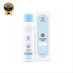 اسپری ضدآفتاب آبرسان استلین Estelin اورجینال سفید کننده و مرطوب کننده Spf50 حجم 180 میل