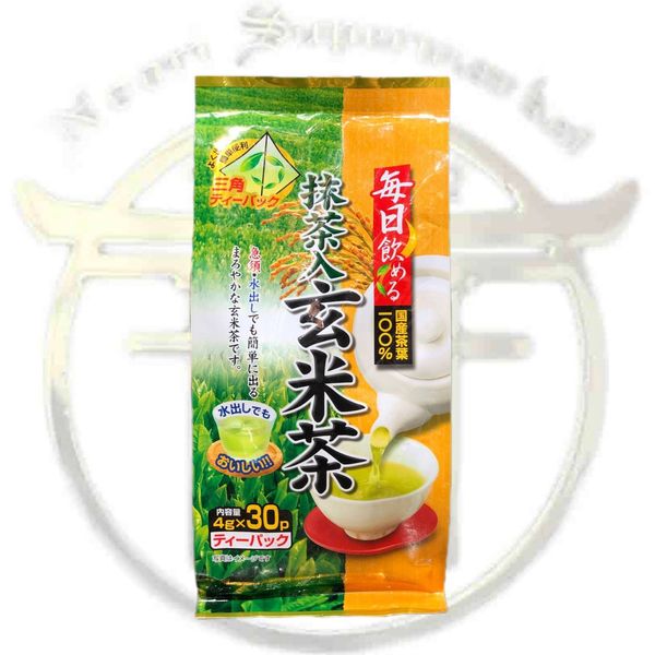 چای ماکا و جنمایکا (برنج قهوه ای و چای سبز ) تی بگ 30 عددی