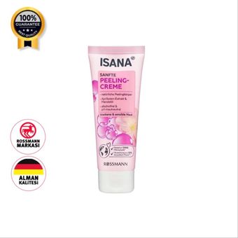 کرم لایه بردار ایسانا Isana اورجینال مناسب پوست خشک و حساس حجم 75 میل