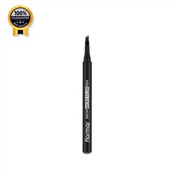 هاشور ابرو 3 خط فلورمار Flormar اورجینال سری میکرو فیلر Micro filler رنگ 2 قهوه ای
