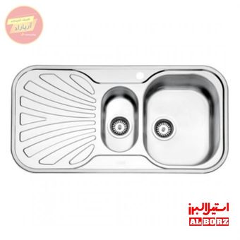 سینک توکار فانتزی 510 استیل البرز