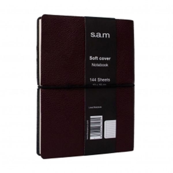 دفتر یادداشت سام ( Sam ) دنزو سایز نیم وزیری 144 برگ 21*16 طرح (پارچه ای-چرمی-پاستلی)