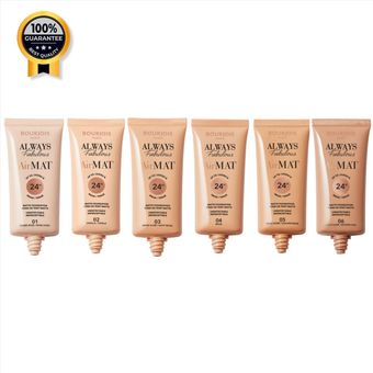 کرم پودر ایرمت Air mat بورژوا Bourjois اورجینال در 6 شماره رنگ