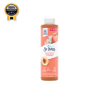شامپو بدن اسکراب دار سنت ایوز Stives اورجینال هلو و گل یاس حجم 650 گرم