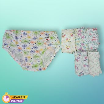 شورت زنانه نخی تیشین ( نهال ) 6 طرح میکس سایز XXXL